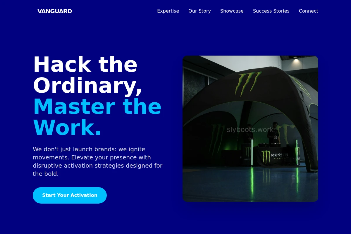 Vanguard Brand Activation