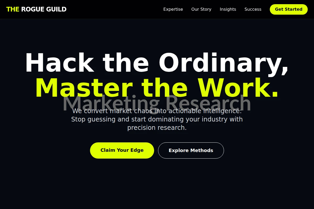 Logic Marketing Research